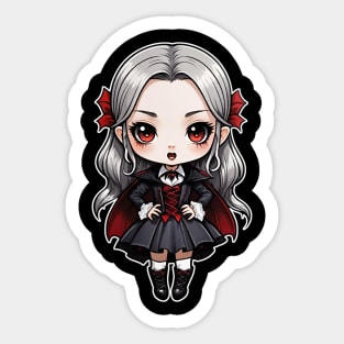 Vampire Girl 4 Sticker